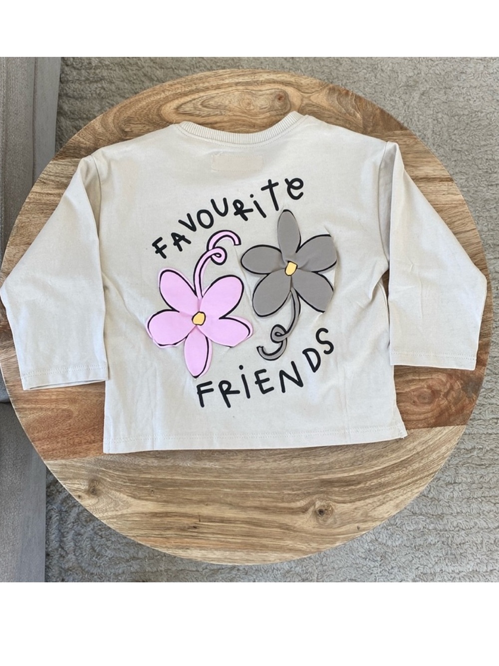 Zara Never Stop Bloomin’ Long Sleeve Top